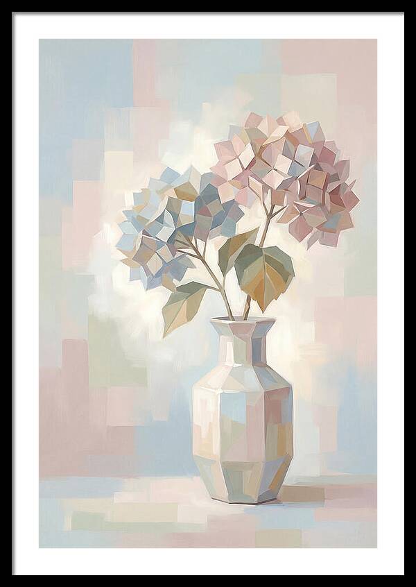 Dried Hydrangea Arrangement