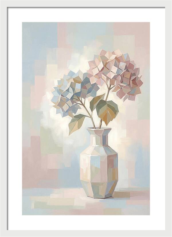Dried Hydrangea Arrangement