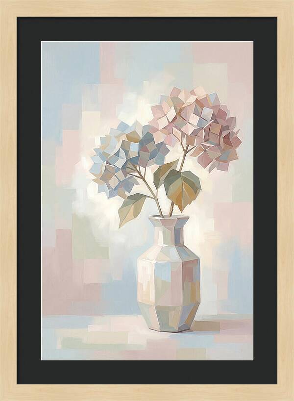 Dried Hydrangea Arrangement