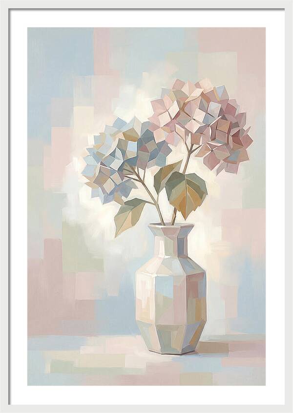Dried Hydrangea Arrangement