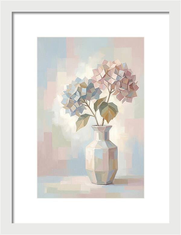 Dried Hydrangea Arrangement
