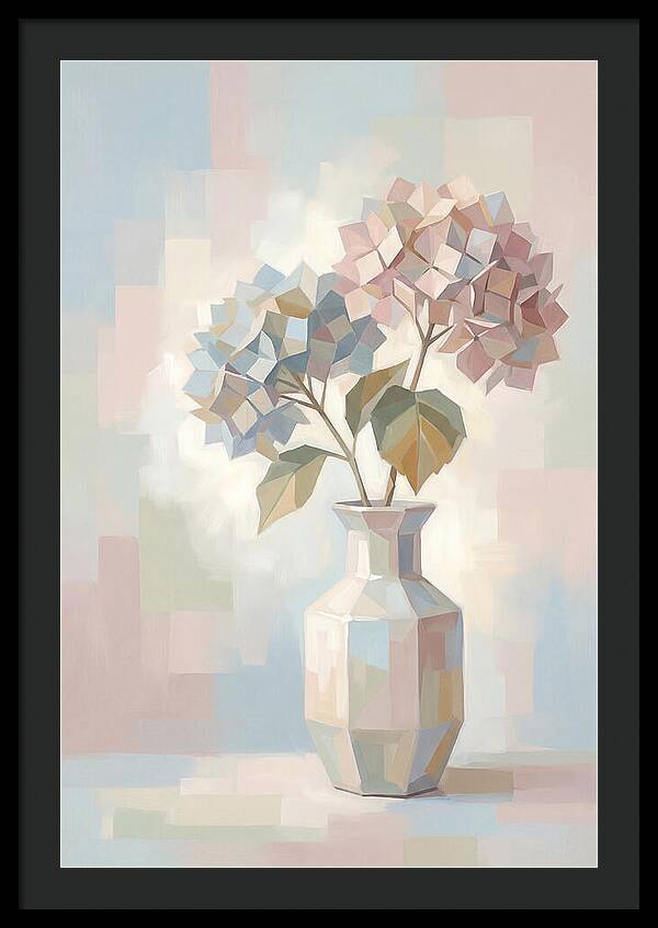 Dried Hydrangea Arrangement