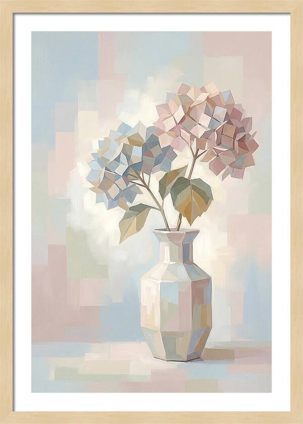 Dried Hydrangea Arrangement