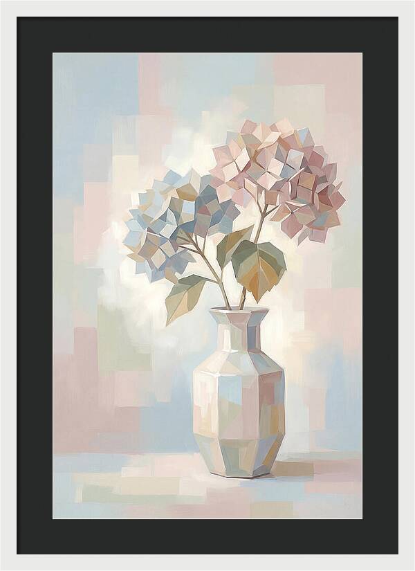 Dried Hydrangea Arrangement