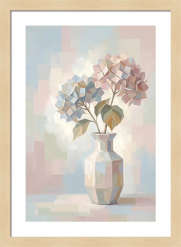 Dried Hydrangea Arrangement