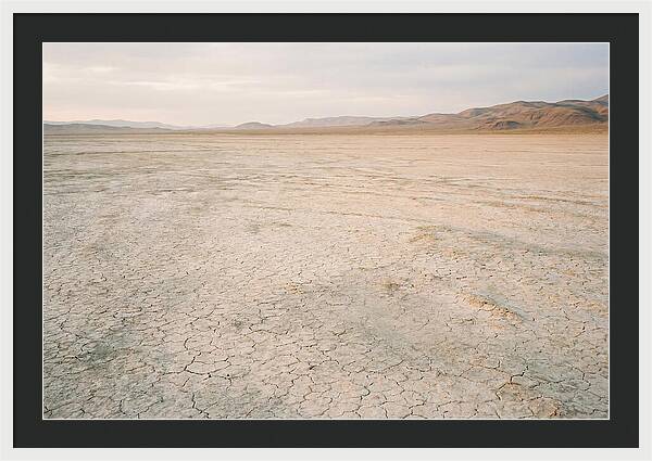 Dried Playa Lake Landscape