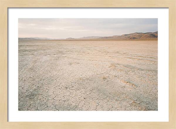 Dried Playa Lake Landscape