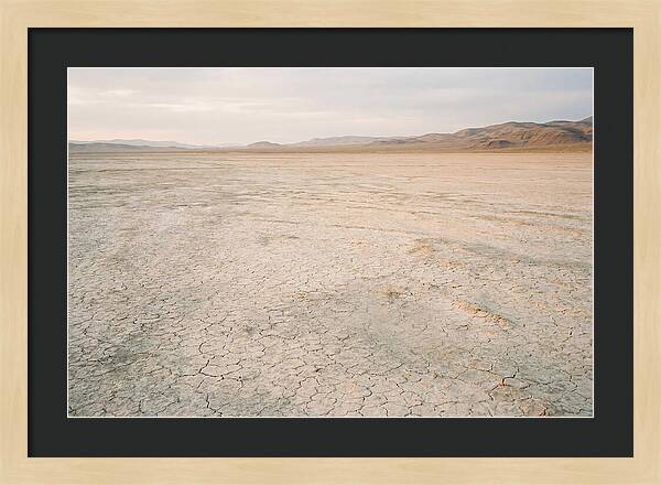 Dried Playa Lake Landscape