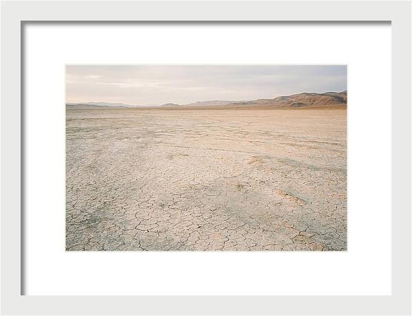 Dried Playa Lake Landscape