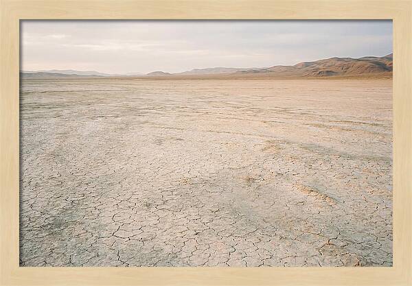 Dried Playa Lake Landscape
