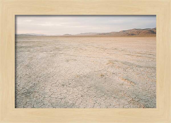 Dried Playa Lake Landscape