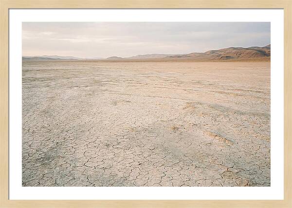 Dried Playa Lake Landscape