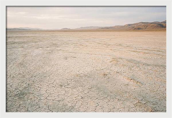 Dried Playa Lake Landscape