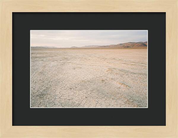 Dried Playa Lake Landscape