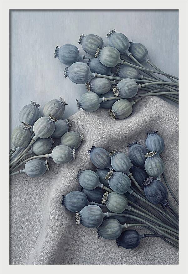 Dried Poppy Seed Heads Arrangement