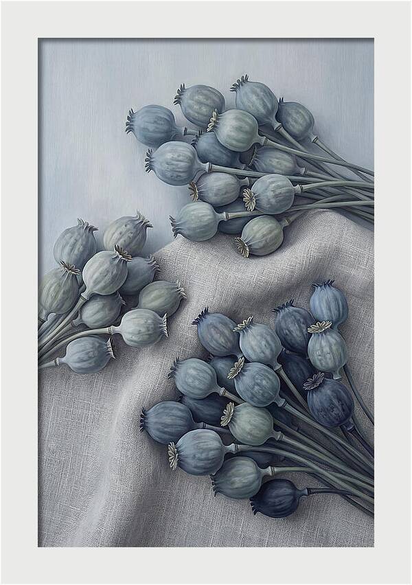 Dried Poppy Seed Heads Arrangement