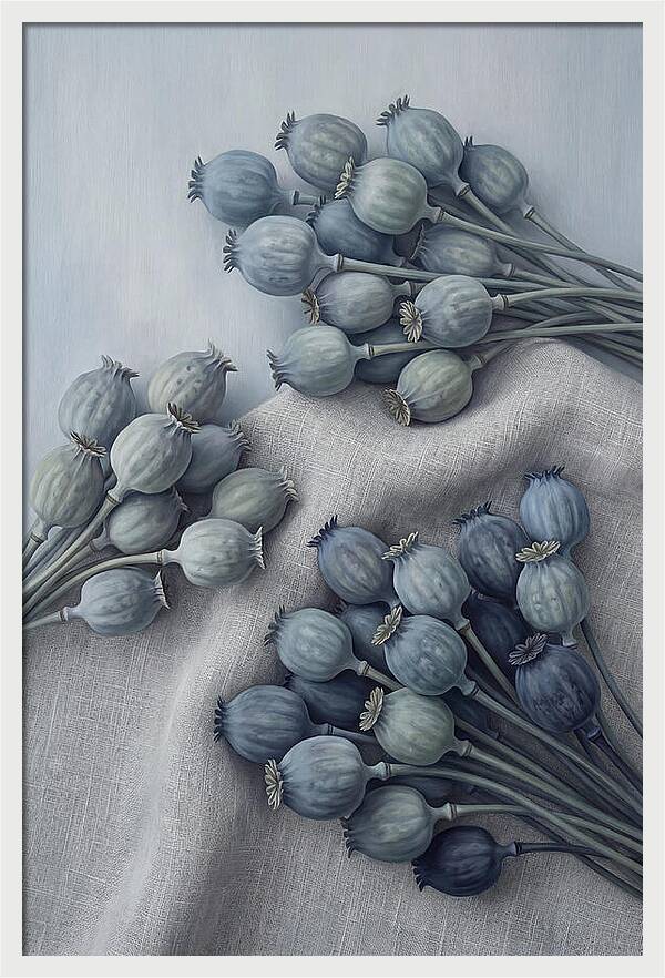 Dried Poppy Seed Heads Arrangement