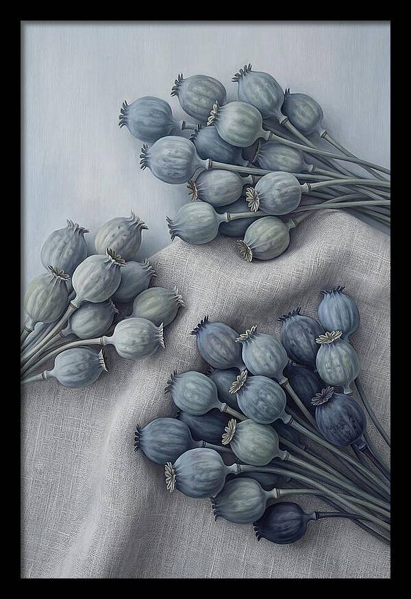 Dried Poppy Seed Heads Arrangement