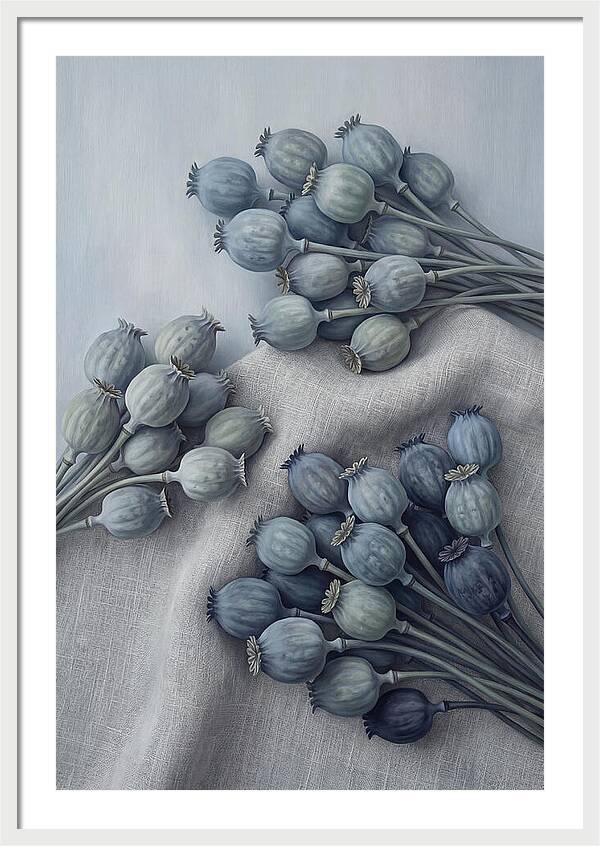 Dried Poppy Seed Heads Arrangement