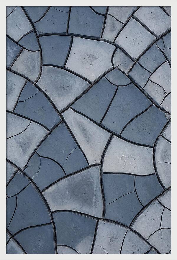 Dried River Mud Crackle
