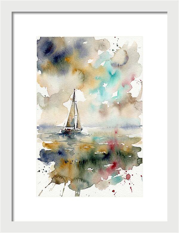 Drifting On Watercolor Waves