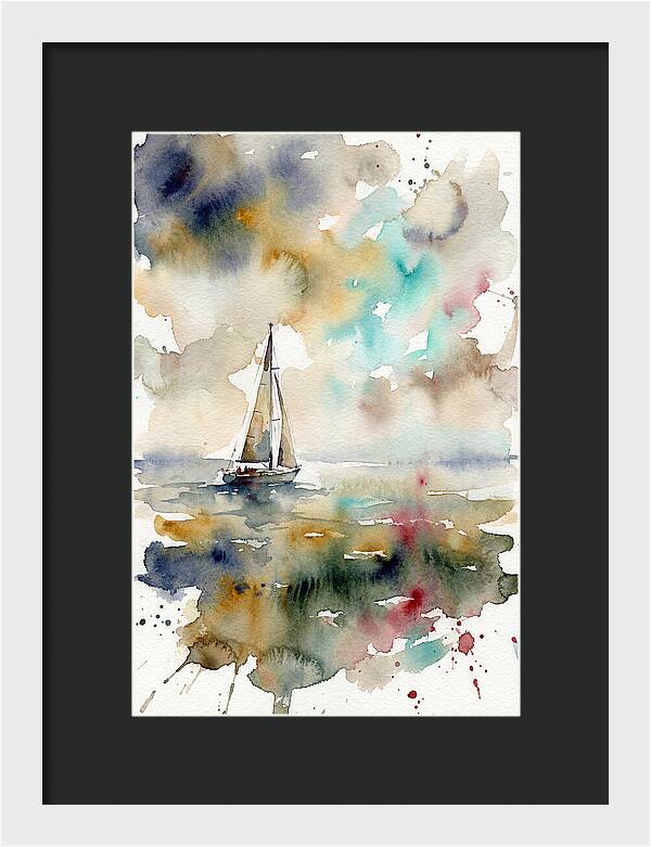 Drifting On Watercolor Waves