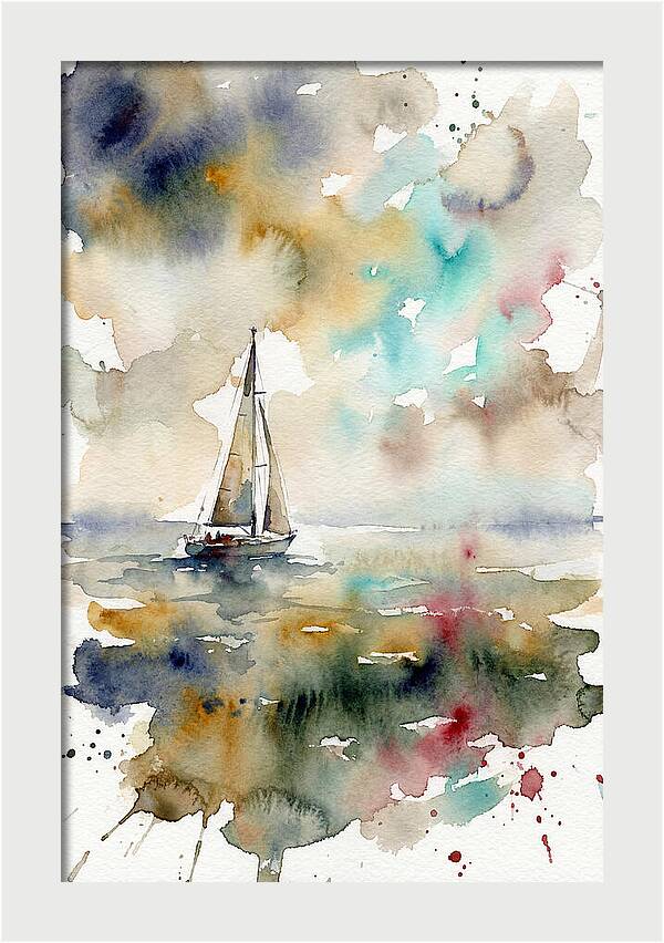 Drifting On Watercolor Waves