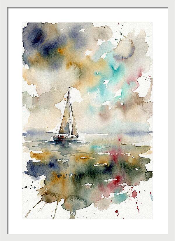 Drifting On Watercolor Waves