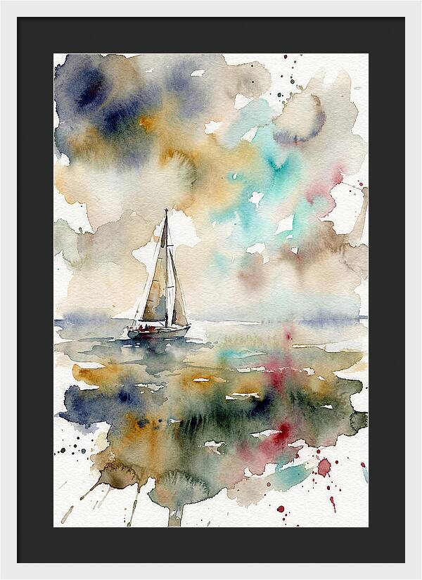 Drifting On Watercolor Waves