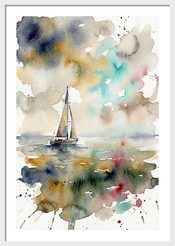 Drifting On Watercolor Waves