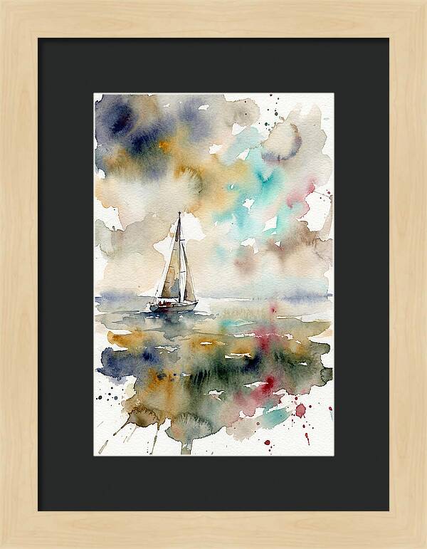 Drifting On Watercolor Waves