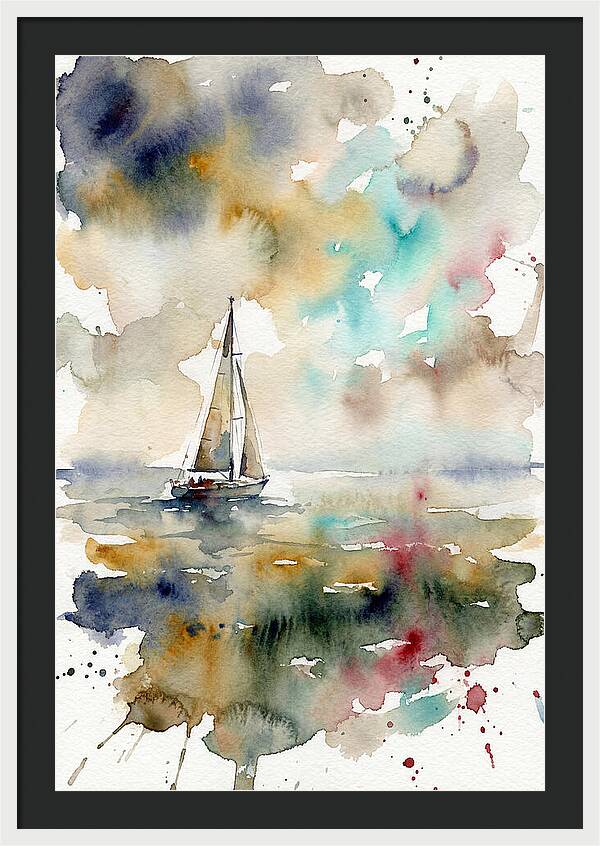 Drifting On Watercolor Waves