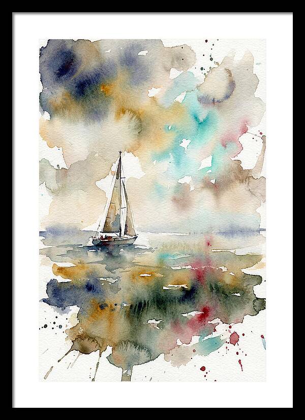 Drifting On Watercolor Waves