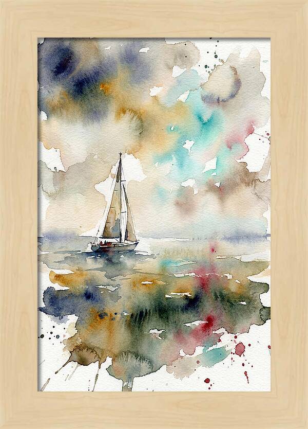 Drifting On Watercolor Waves