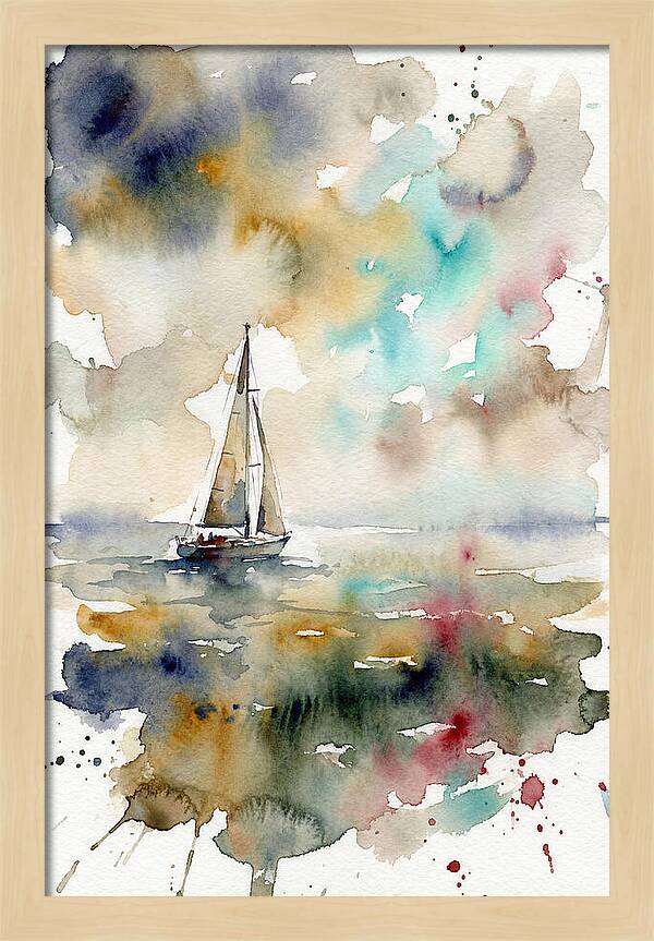 Drifting On Watercolor Waves