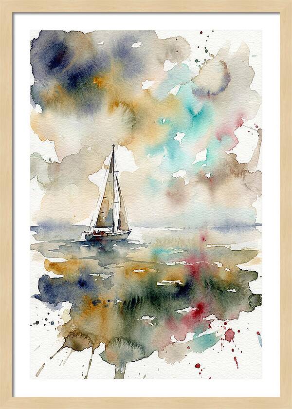 Drifting On Watercolor Waves