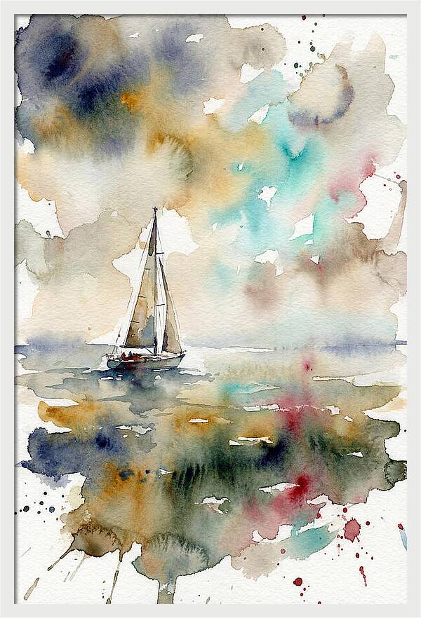Drifting On Watercolor Waves