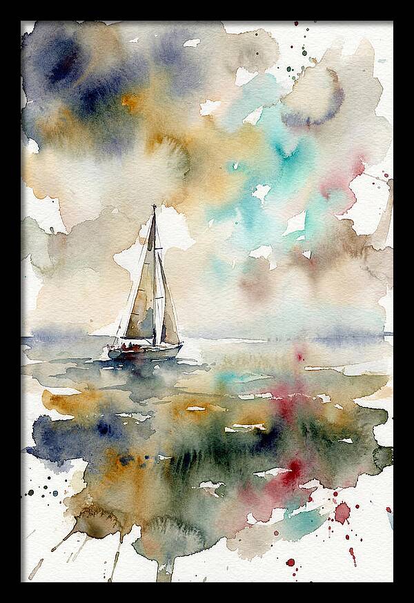 Drifting On Watercolor Waves