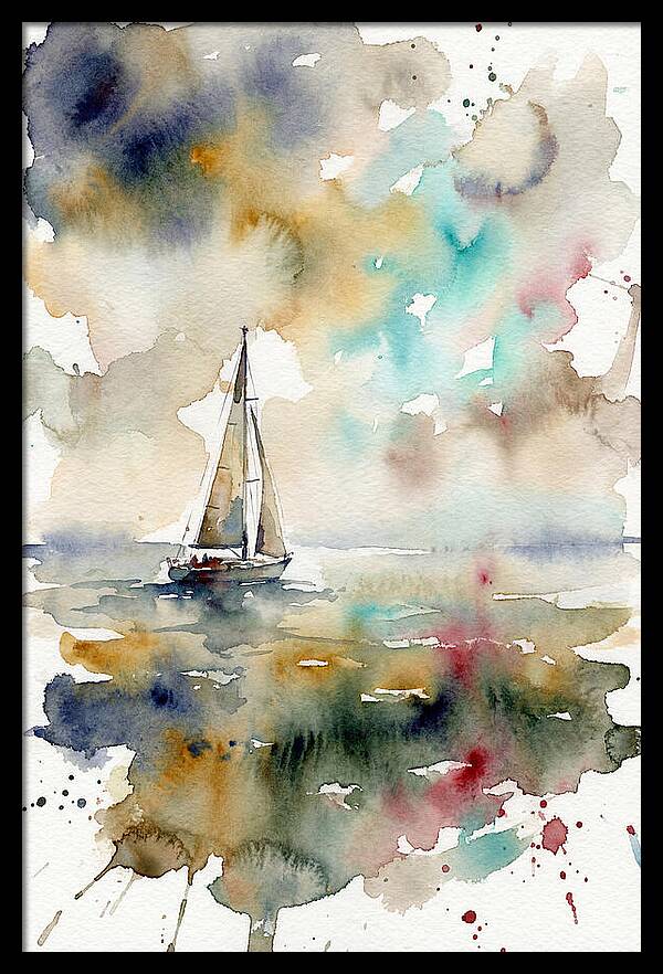 Drifting On Watercolor Waves
