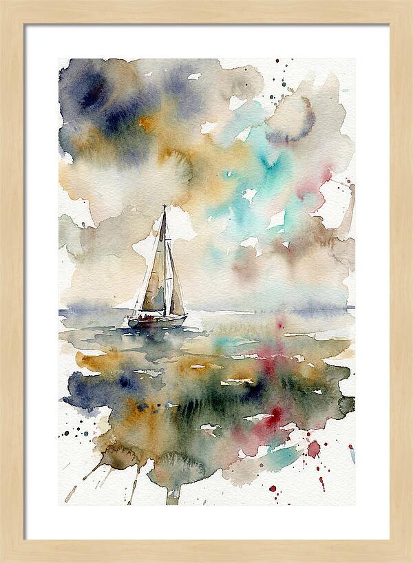 Drifting On Watercolor Waves