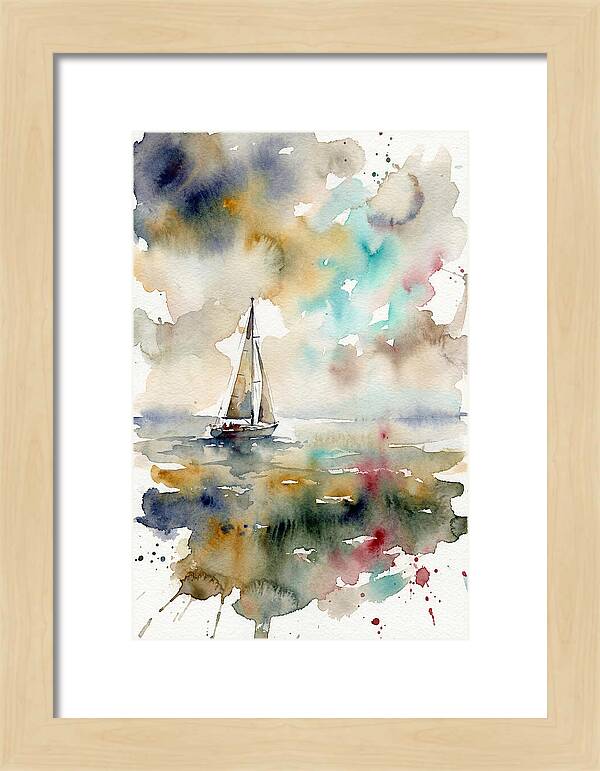 Drifting On Watercolor Waves
