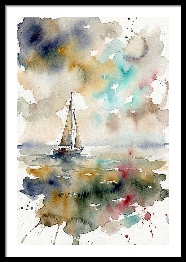 Drifting On Watercolor Waves