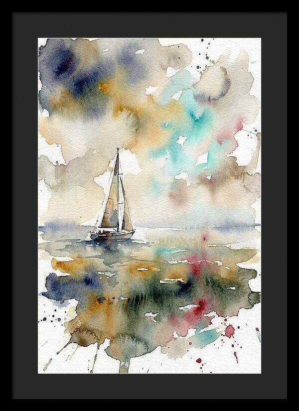Drifting On Watercolor Waves