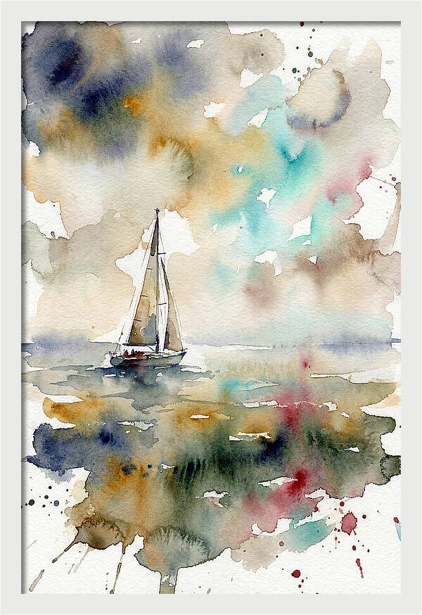 Drifting On Watercolor Waves