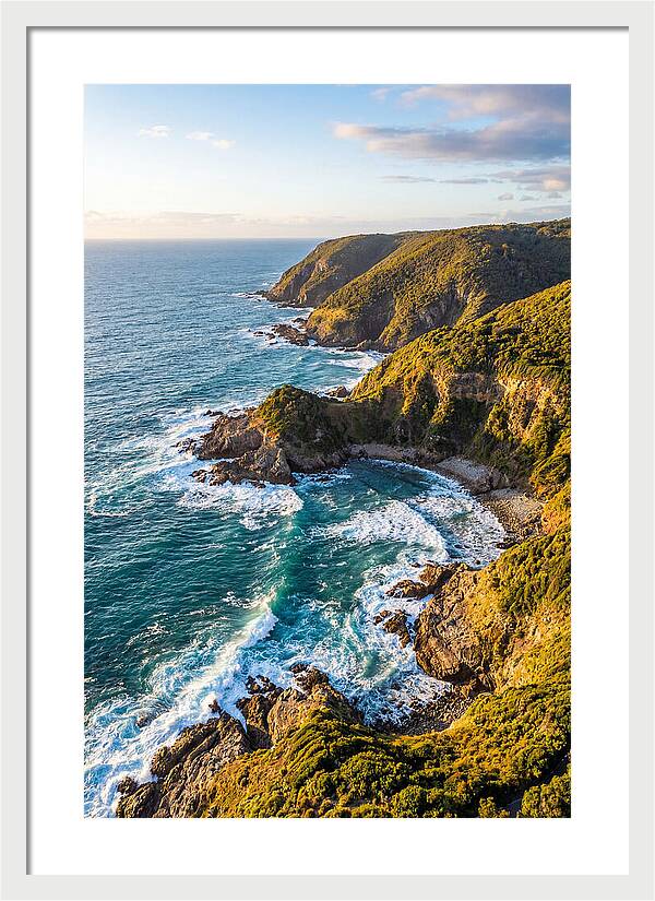 Drone View Of Coastal Serenity