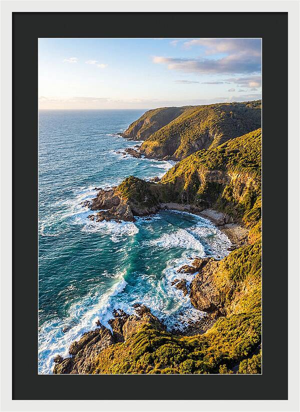 Drone View Of Coastal Serenity