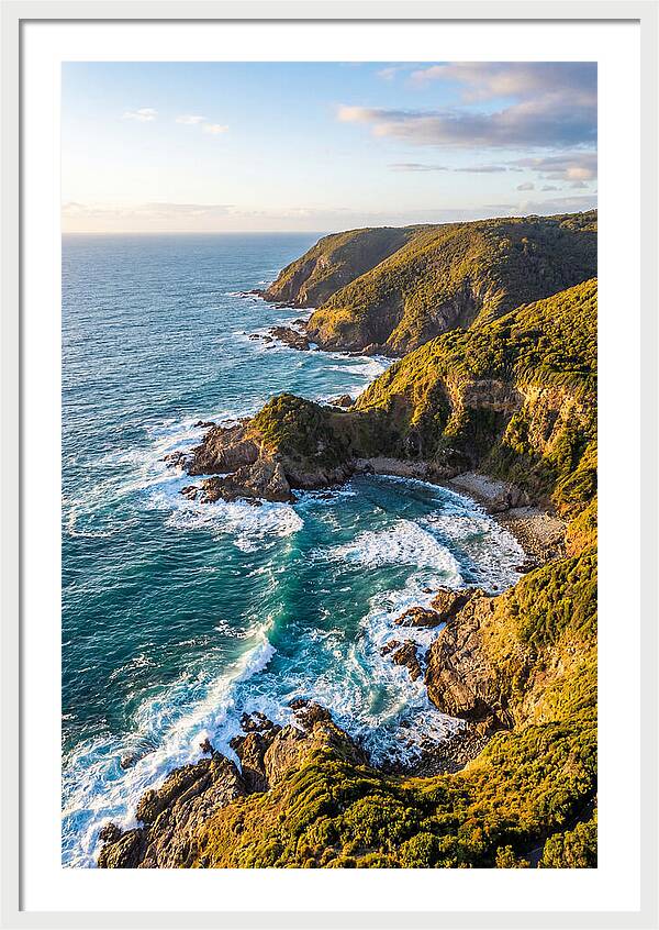 Drone View Of Coastal Serenity