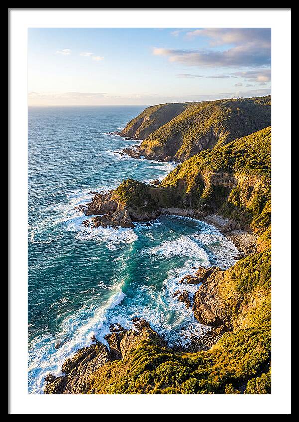 Drone View Of Coastal Serenity