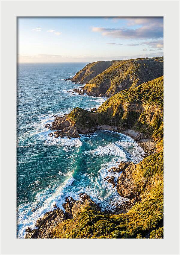 Drone View Of Coastal Serenity