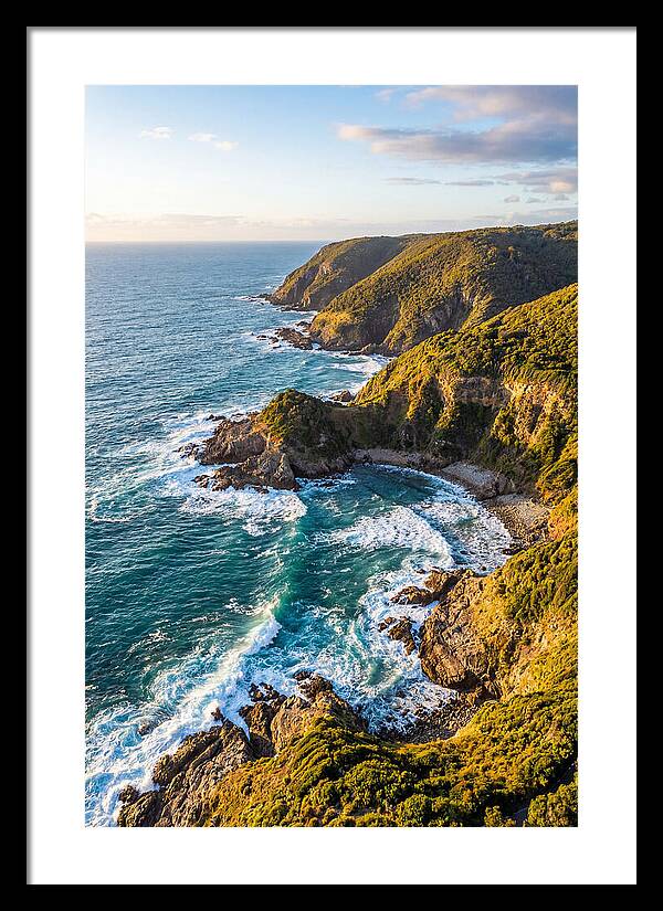 Drone View Of Coastal Serenity